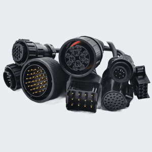 Full set 8pcs Truck Cable for TCS Scanner OBD2 Car Cable Truck Cables OBD Adaptor Connectors free shipping