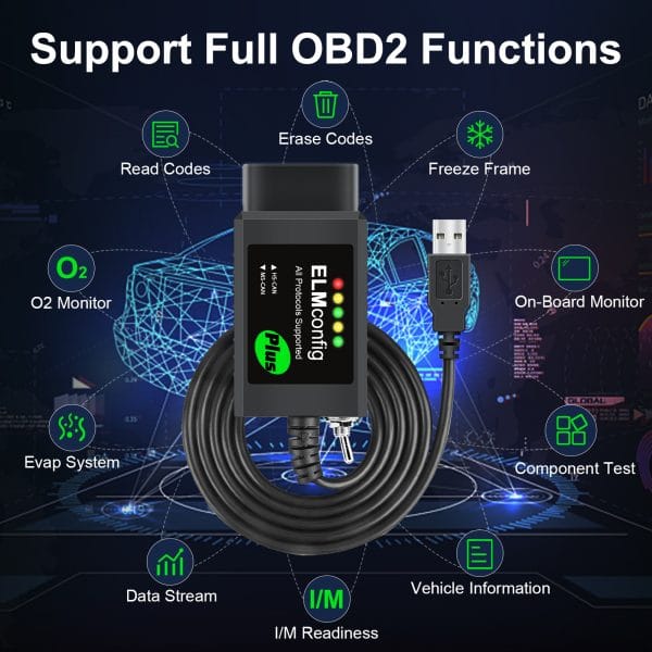 FORscan USB OBD2
