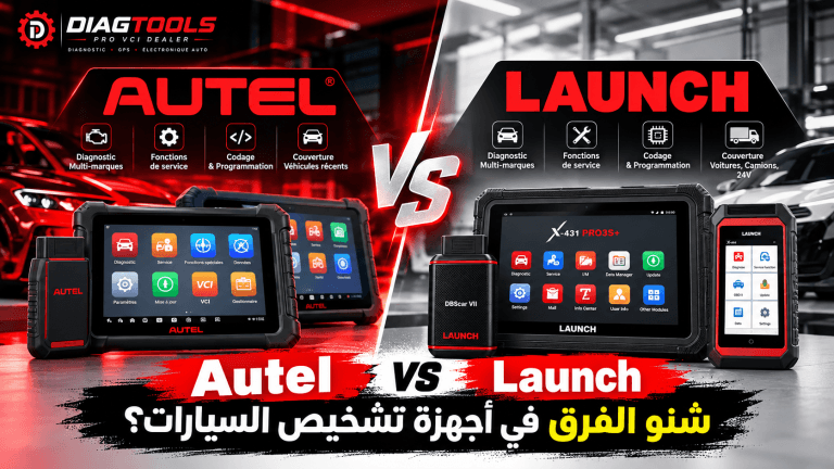 Autel vs Launch: شنو الفرق في أجهزة تشخيص السيارات؟